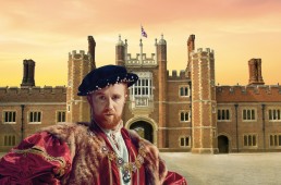 Hampton Court Palace design and advertising