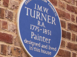Turner's House Blue Plaque Twickenham