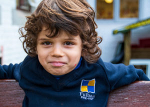 Young school child portrait